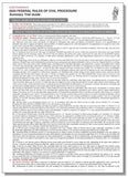 Federal Rules of Civil Procedure Summary Trial Guide (Digital Download)