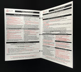 evidence cheat sheet